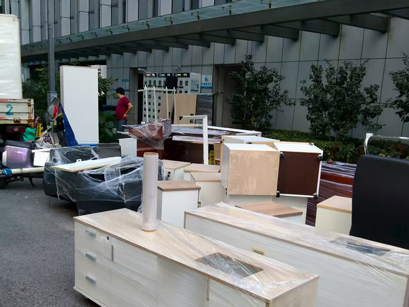 办公家具装车卸货